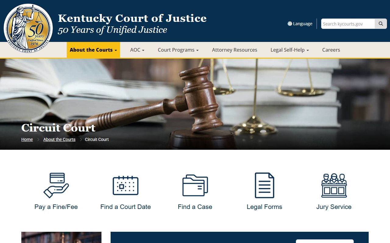 Daviess County Circuit Court records jurisdiction information